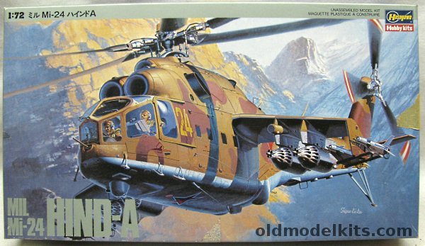 Hasegawa 1/72 Mil Mi-28 Hind-A  - USSR, K19 plastic model kit